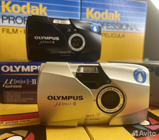 Пленочный фотоаппарат olympus mju ii