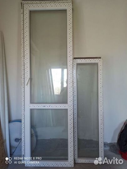 Пластиковые двери пвх бу