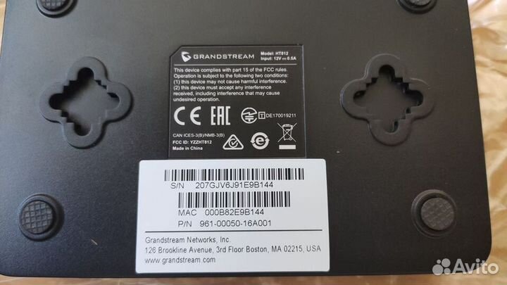 VoIP-маршрутизатор grandstream HT812