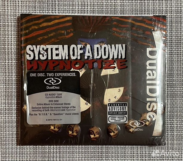 System Of A Down-Hypnotize Dual Disc CD+DVD USA