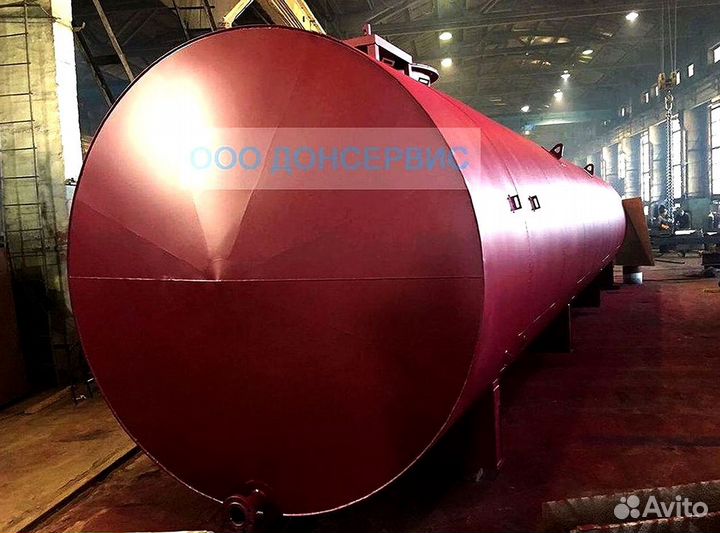 Резервуар горизонтальный стальной ргс 165 м3