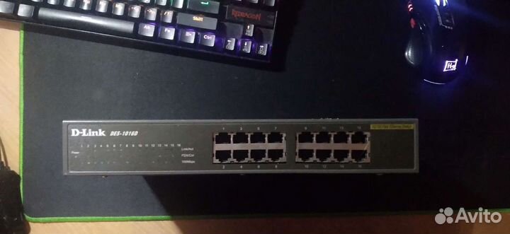 Коммутатор d link des-1016d