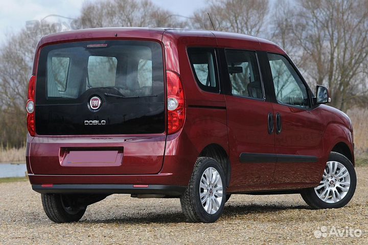 Заднее стекло fiat doblo II / opel combo D