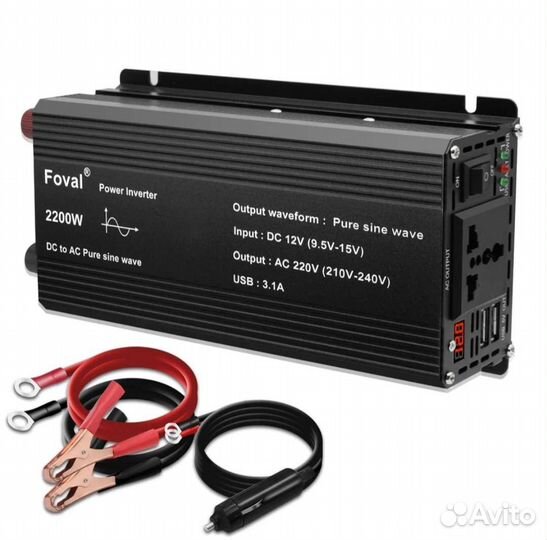 Инвертор 12 220 чистый синус