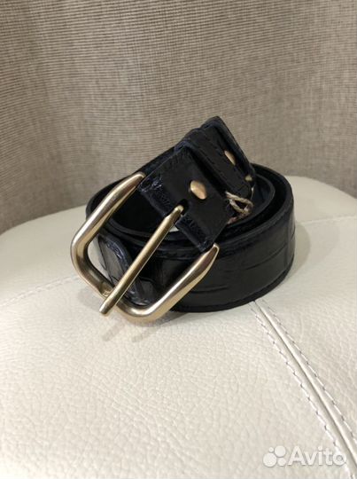 Ремень из кожи крокодила