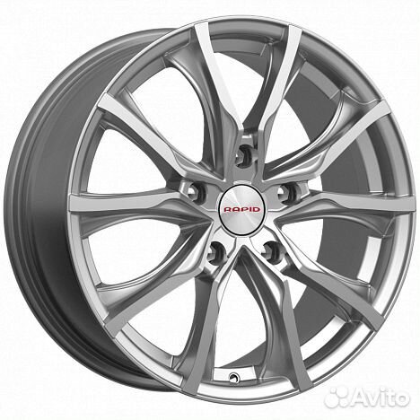 R17 5x114,3 7,5J ET46 D67,1 Rapid Твист Дарк плати