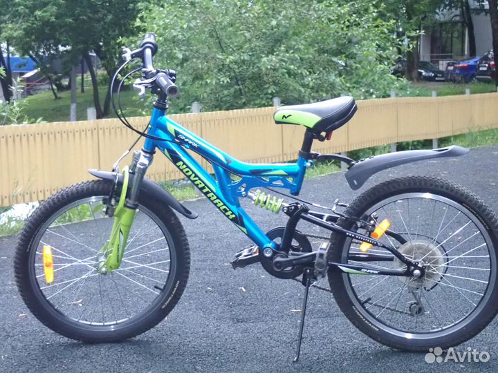 Велосипед детский novatrack 6 скоростей амортизато