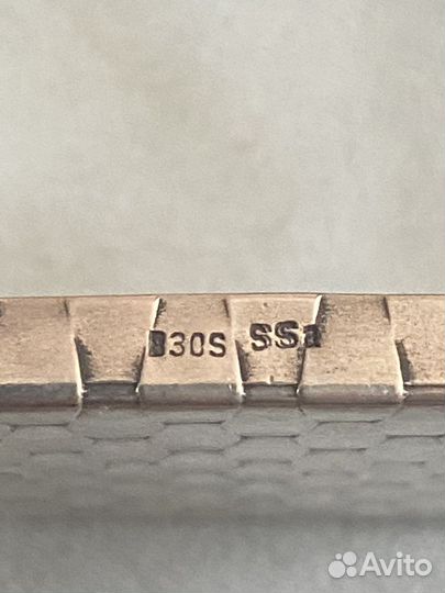 Футляр для спичек 84 проба серебра