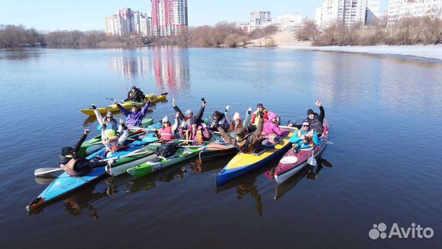 Сплав на байдарках в Брянске