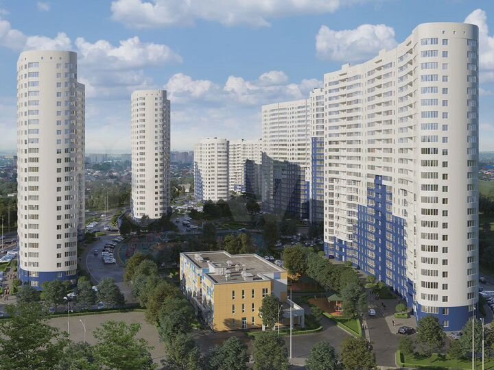 2-к. квартира, 69,9 м², 3/18 эт.