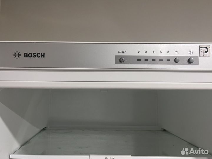 Холодильник с морозильником Bosch KGV39XW22R белый