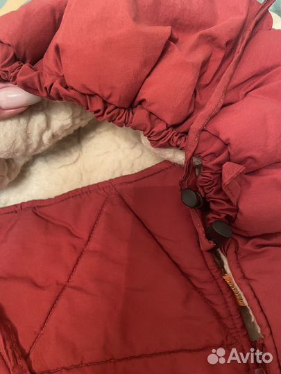 Кокон для прогулки мешок спальный конверт зимний