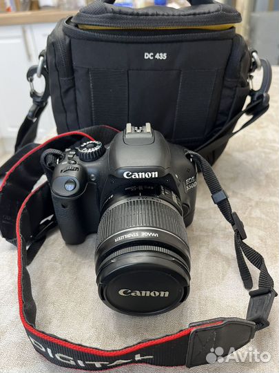 Зеркальный фотоаппарат canon 550d
