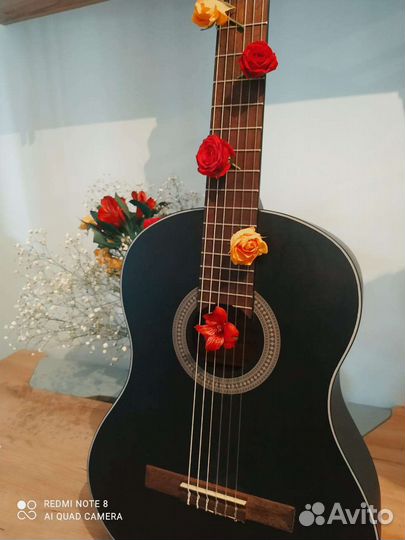 Классическая гитара Flight C-100 BK 4/4 Black