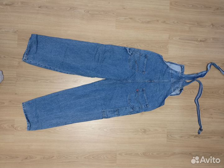 Джинсовый комбинезон мужской 56, 58 размер