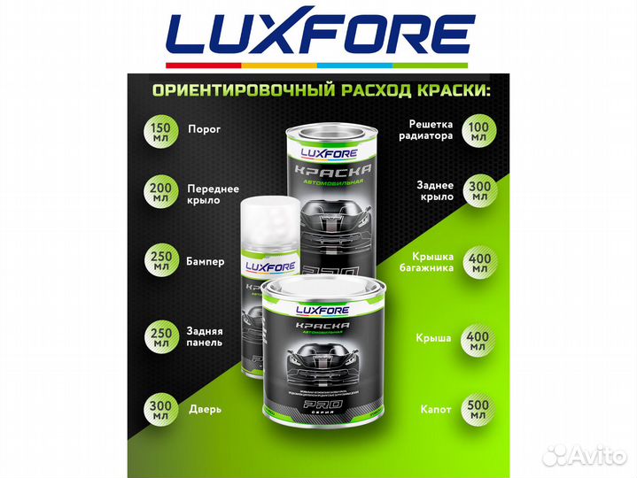 Краска Luxfore 2,5л. (RAL 4006 Транспортный пурпурный)