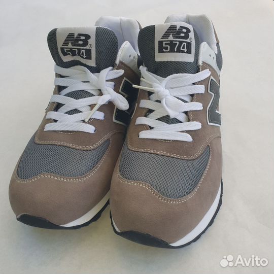 Кроссовки мужские new balance 574 серый новые