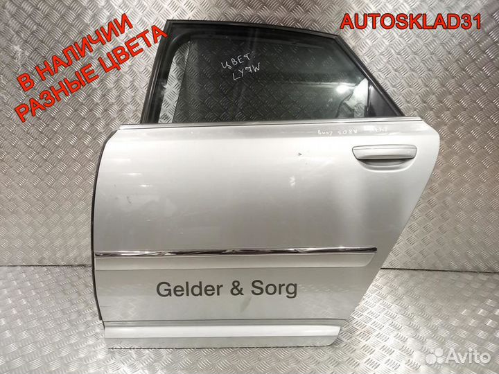 Дверь задняя левая Голая Audi A8 4E 4E4833051A