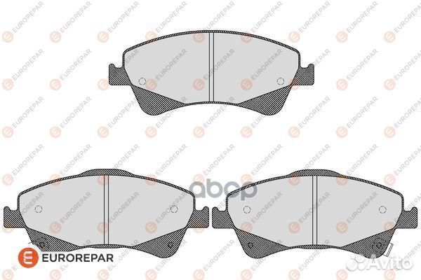 Колодки тормозные дисковые toyota auris (E15) 2