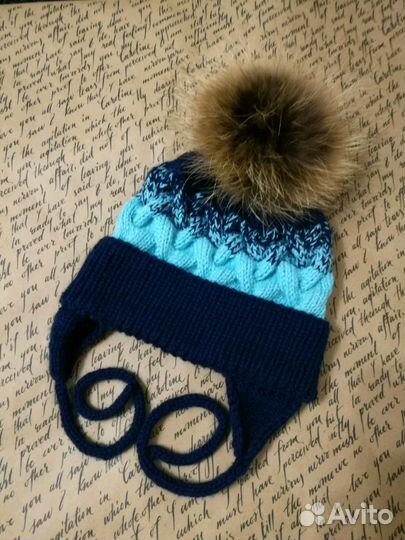 Шапка с градиентом