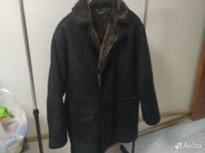 Дубленка натуральная мужская 56-58