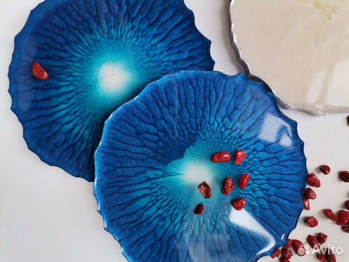 Подстаканники из эпоксидной смолы