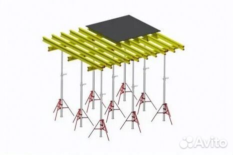 Опалубка перекрытий в аренду
