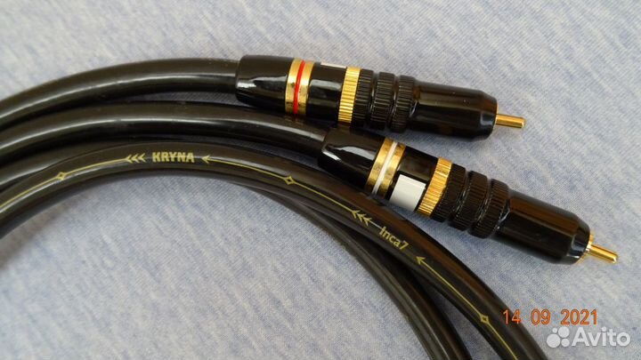 Межблочный кабель kryna Inca 7 rca 1 метр