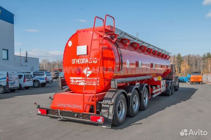 Полуприцеп бензовоз УралСпецТранс ППЦ 40К-32-4 УСТ 9465, 2023