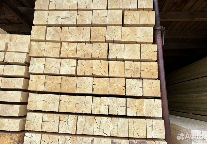 Доска обрезная 25х150х6000мм от производителя