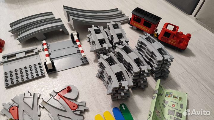 Lego duplo железная дорога