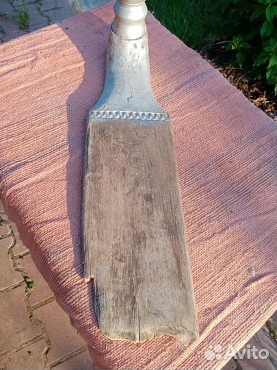 Старинная деревянная прялка. Лот 10