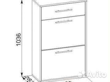 Тумба для обуви Сокол-тп2