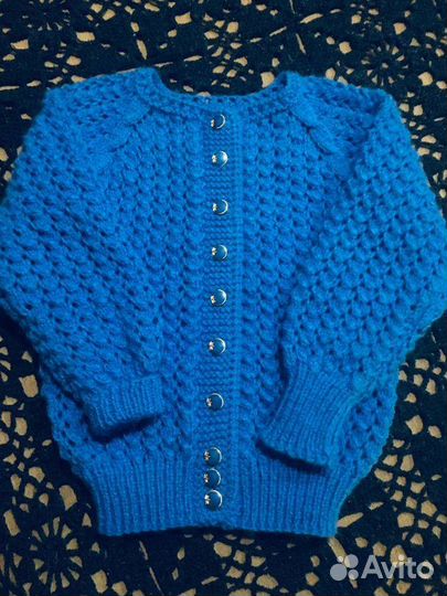 Кофта вязаная для девочки