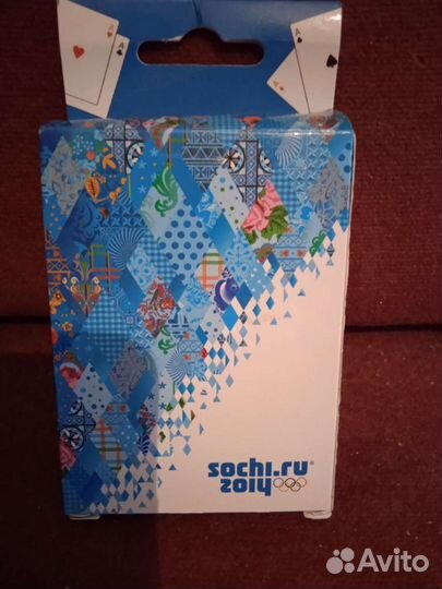 Игральные карты Сочи 2014 год