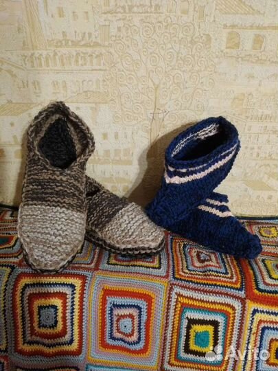 Вязаные следочки