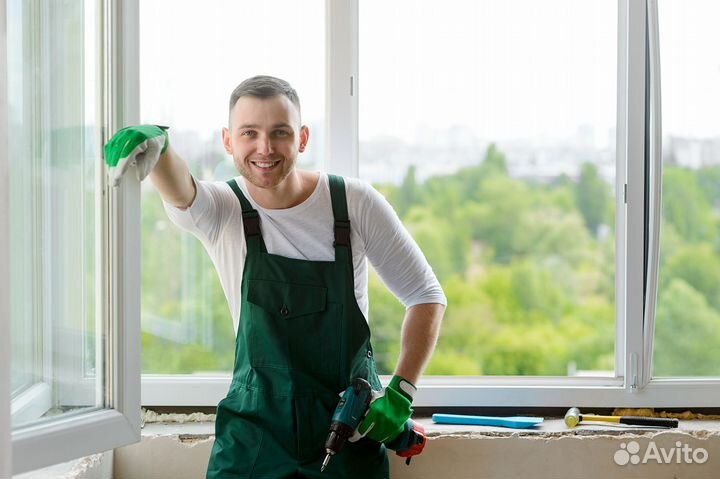 Монтажник.Установщик окон