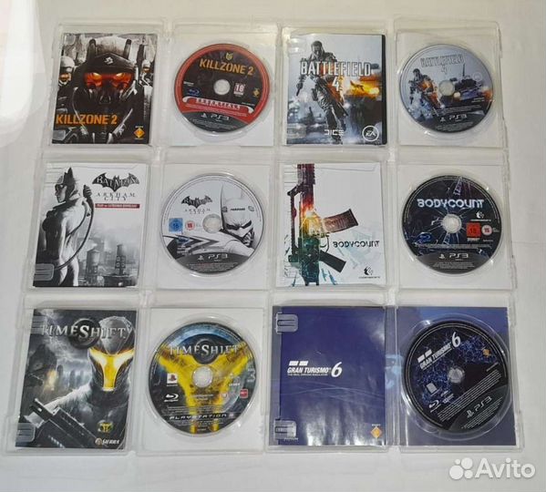 Диски игры на ps3