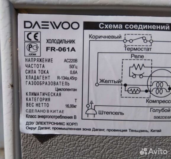 Минихолодильник