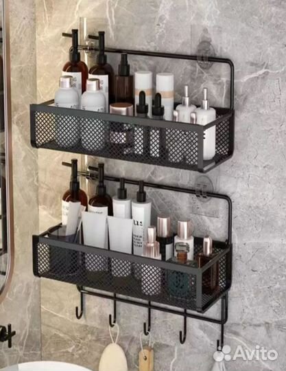 Полка для ванной набор из 2 шт