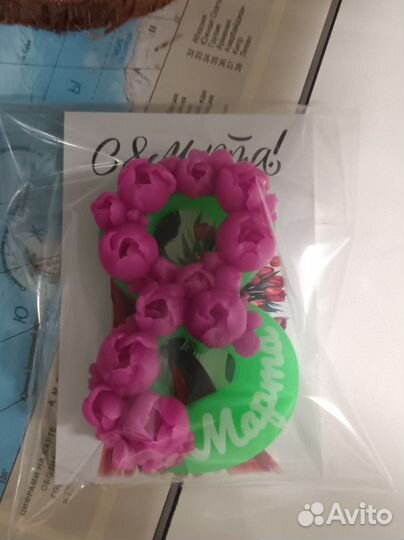 Мыло ручной работы, праздничное мыло