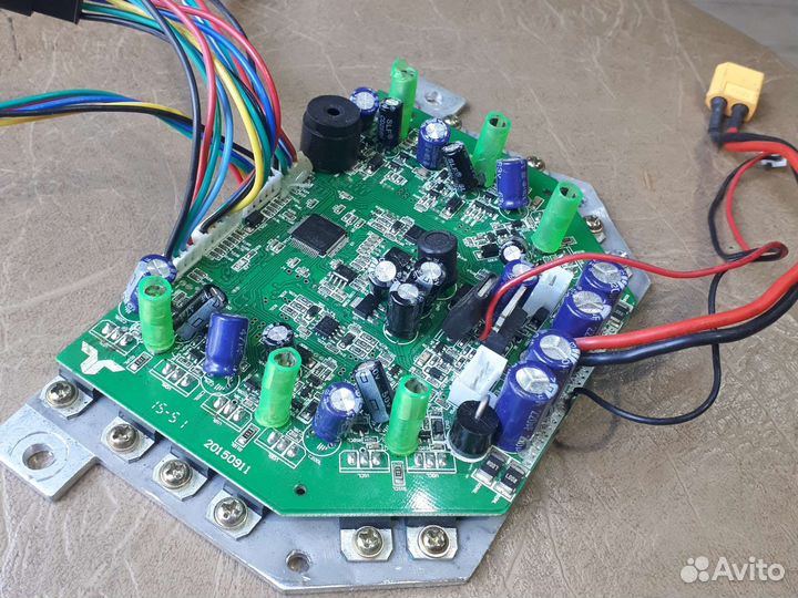 Прошивка плат гироскутера под ручку(курок) газа