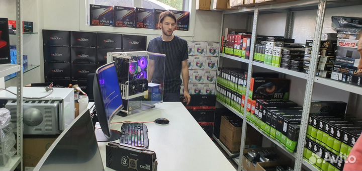 Игровой компьютер i5 10400F/SSD 1Tb/RTX 2060 Super