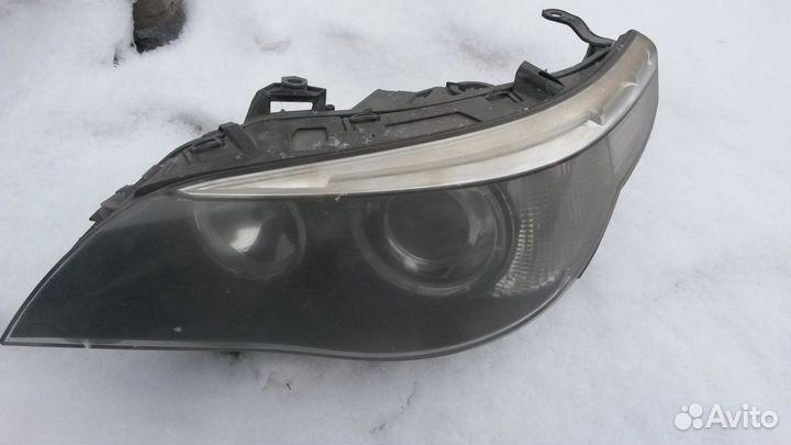 Фара левая бмв Е60 дорестайлинг