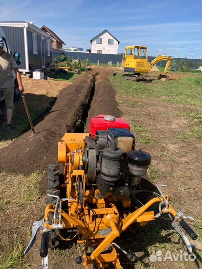 Услуги траншеекопателя