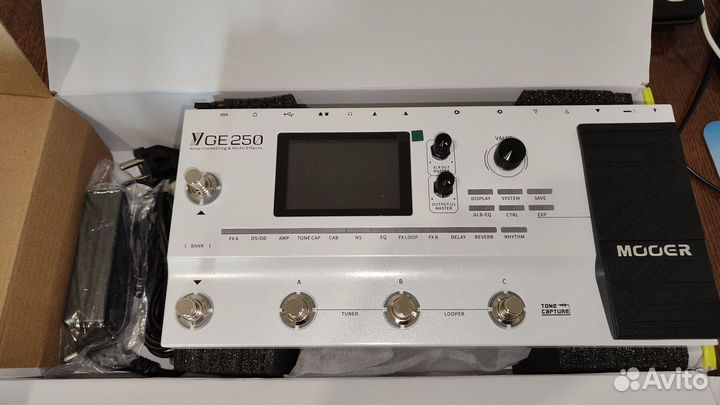 Процессор Mooer GE250 новый по звуку как ge300