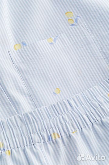 Пижама женская hm хлопок 46 новая