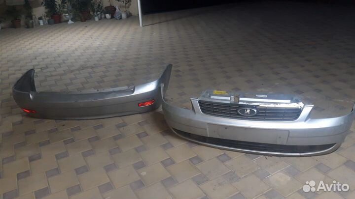Бампер priora 1