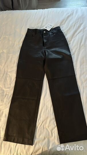 Кожаные брюки Lime s