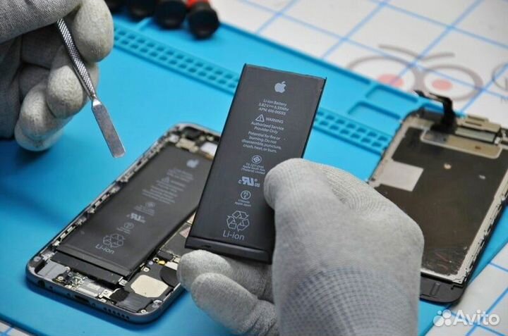 Аккумулятор для iPhone 8 + установка